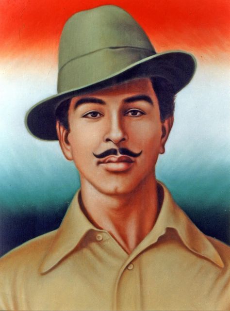 Bhagat Singh Bhagat Singh Quotes, Bhagat Singh Wallpapers, Shaheed Bhagat Singh, Freedom Fighters Of India, Indian Freedom Fighters, Potrait Painting, Indian Army Wallpapers, Indian Legends, Bhagat Singh