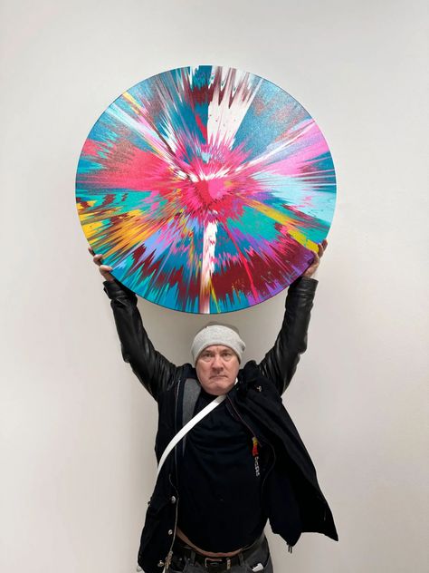 Damien Hirst Art, Art Connection, Winged Horse, Damien Hirst, Sea Painting, New Project, British Artist, Public Art, Painting Projects