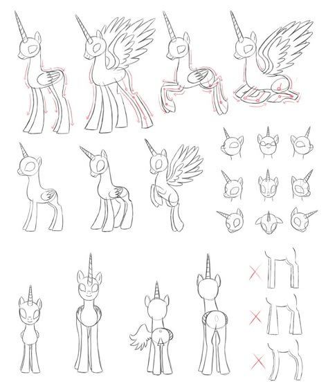 [MLP]draw alicorn by Pennygu.deviantart.com on @DeviantArt Mlp Twilight Sparkle, My Little Pony Drawing, My Little Pony Characters, Mlp Pony, My Little Pony Pictures, Pony Drawing, Mlp My Little Pony, Arte Fantasy, Drawing Tutorials