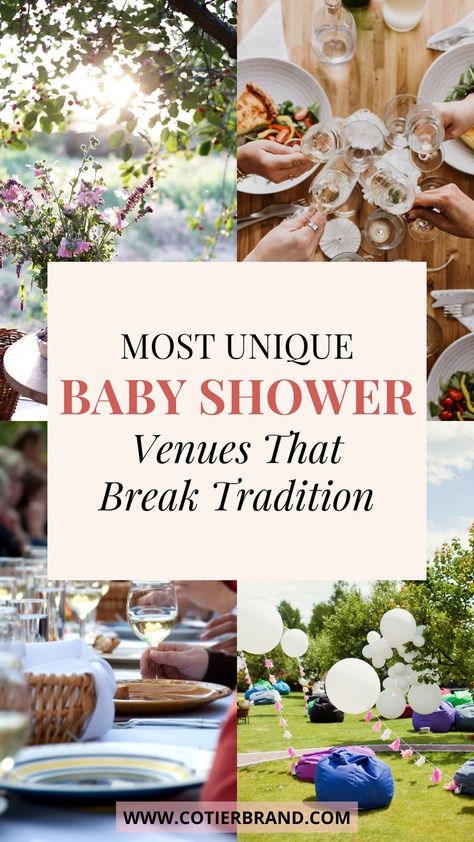 Step outside the box with these unconventional baby shower locations. Discover creative venues and decoration ideas that reflect your personal style. Baby Shower Game Ideas, Baby Shower Venues, Creative Baby Shower, Outdoor Baby Shower, Love Well, Sprinkle Baby Shower, Unique Baby Shower, Baby Sprinkle, Baby Shower Game