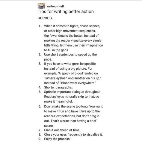 Writing Training Scenes, Action Scene Writing, Writing Interrogation Scenes, Writing A Dance Scene, Action Story Prompts, Action Writing Tips, How To Write Action Scenes, Writing Action Scenes, Writing Dance Scenes