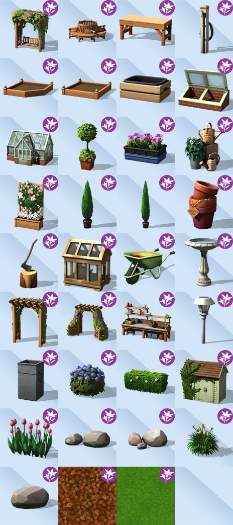 Sims 4 Pack, Garden At Home, Mod Furniture, Sims Packs, Sims 4 Clutter, The Sims 4 Packs, Sims 4 Game Mods, Sims 4 Expansions, Sims 4 Cc Folder