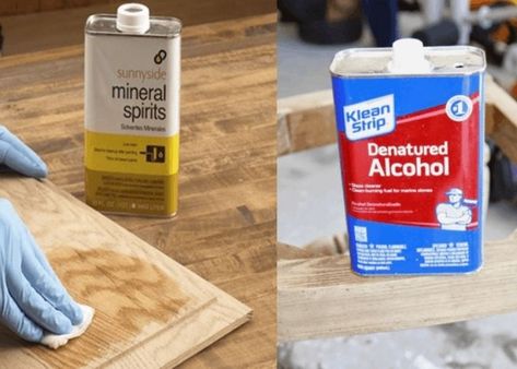 Find The Difference, Cleaning Paint Brushes, Paint Thinner, Mineral Spirits, Cleaning Wood, Rubbing Alcohol, Flipping Furniture, Side By Side, Dish Soap Bottle