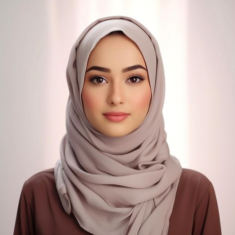 Passport Size Photo Women, Passport Size Photo, Muslim Photos, Female News Anchors, Passport Pictures, Beautiful Beach Pictures, Moving Wallpapers, Hijab Niqab, Passport Photo