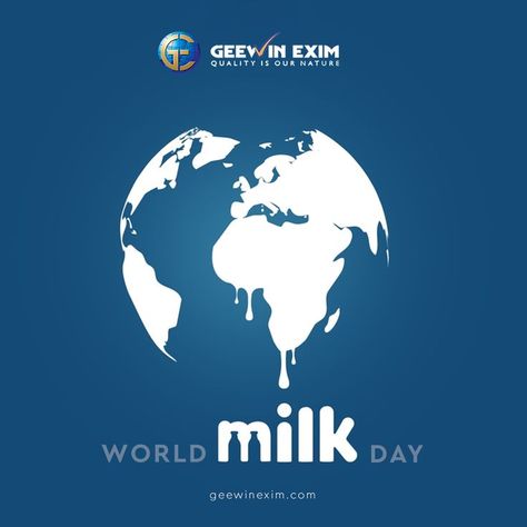 Milk has always been a great source of energy provider; today and every day, include milk in your diet meal as a part of your food routine. Maintain a healthy physique by consuming Milk any day! Happy World Milk Day! #geewinexim #worldmilkday #milk #nutrients #calcium #balanceddiet #milkproducts #healthbenefits #protein World Milk Day Creative Ads, Milk Day Creative Ads, Milk Ads, Food Routine, World Milk Day, Healthy Physique, Independence Day Poster, 4k Phone Wallpapers, Milk Brands