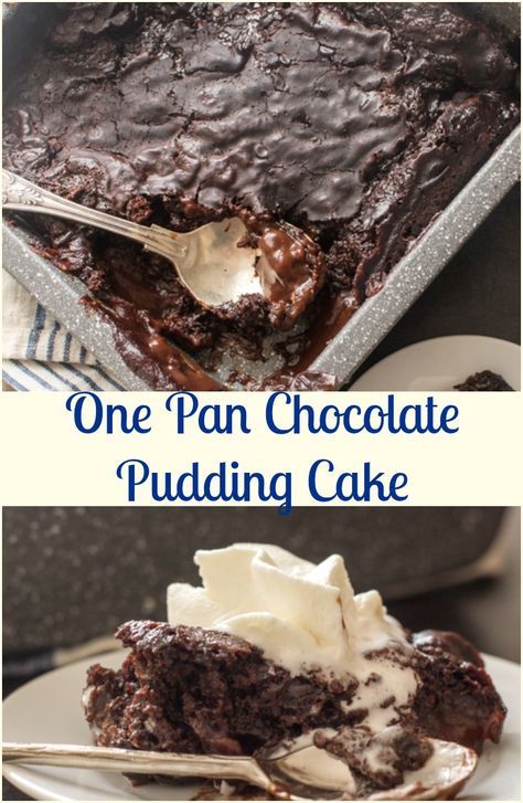 Chocolate Pudding Cake Recipe, Chocolate Pudding Cake, Easy Chocolate Desserts, Simple Dessert, Decadent Chocolate Cake, Chocolate Dessert Recipes, Pudding Cake, Chocolate Dessert, Lava Cakes