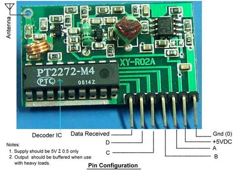 RF 315/433 MHz Transmitter-receiver Module and Arduino Simple Code, Electronics Engineering, Electronic Circuit Design, Arduino Board, Electronic Schematics, Message Call, Electronic Circuit Projects, Electronic Circuit, Bluetooth Transmitter