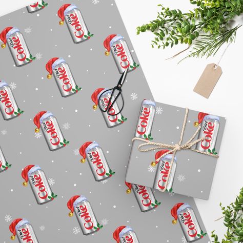 diet coke aesthetic christmas wrapping paper Aesthetic Christmas Wrapping, Diet Coke Aesthetic, Coke Aesthetic, Coke Gifts, Gifts Wrapping, Wrapping Paper Gift, Aesthetic Christmas, Diet Coke, Christmas Wrapping Paper