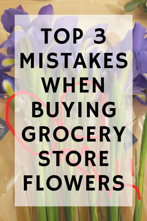 avoid these top 3 mistakes when buying grocery store flowers by watching this informational youtube video.  it will help those that are making a diy flower arrangement or flower centerpiece diy, those that want a flower arrangement for beginners and want flower arranging tips and tricks. #howtoarrangegrocerystoreflowers #proflowerarrangement #centerpetals Arranging Grocery Store Flowers, Grocery Store Flower Arrangements Diy, Flower Arranging For Beginners, Flower Arranging Videos, Flower Centerpieces Diy, Grocery Store Flowers, Diy Flower Arrangement, Flower Tips, Centerpiece Diy