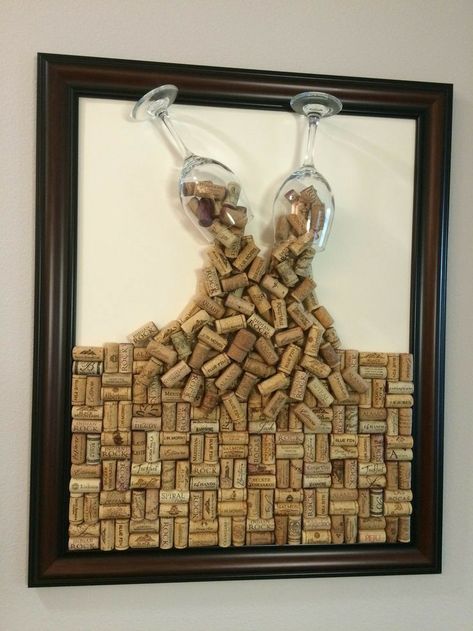 Wine Cork Frame, Cork Creations, Cork Frame, Wine Cork Diy Crafts, Wine Cork Projects, Cork Crafts Diy, Wine Cork Diy, Wine Cork Art, Cork Projects