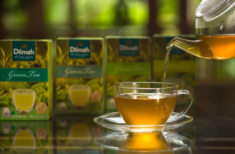 Ceylon Green Tea | Dilmah Pure Ceylon Green Tea Dilmah Tea, Ceylon Tea, Tea Brands, Tea Green, Tea Bag, Green Tea, Tea, Pure Products, Range