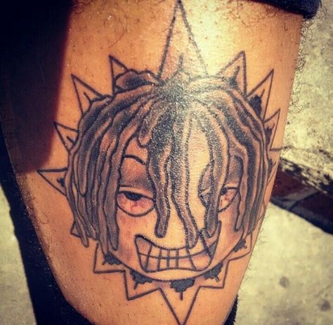 Wiz Glo Gang Glo Gang Tattoo Ideas, Chief Keef Tattoos, Glogang Tattoo, Glo Gang Tattoo, Tattoos On Arm, Glo Gang, Gang Tattoos, Hard Tattoos, Egyptian Tattoo Sleeve