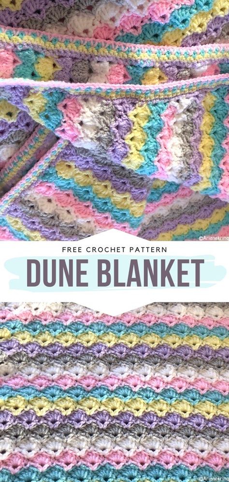 Crochet Shell Blankets Free Patterns - Free Crochet Patterns Free Shell Stitch Baby Blanket Pattern, Shell Crochet Pattern Blanket, Shell Baby Blanket Free Pattern, Shells Crochet Blanket, Offset Shell Crochet Blanket, Ocean Shell Crochet Blanket, Crochet Shell Blanket, Shell Crochet, Crochet Edges