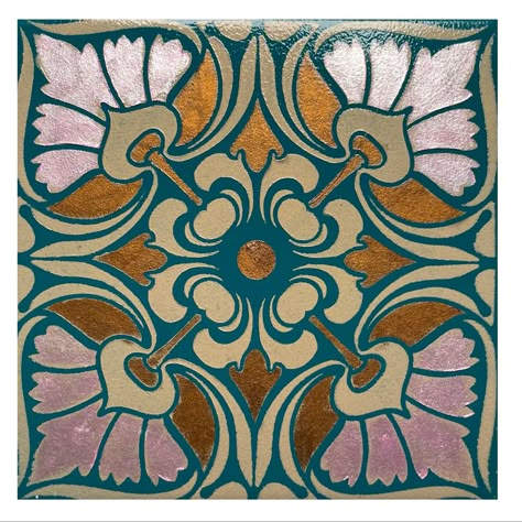 Nouveau Lotus is a versatile Art Nouveau stencil which can be used as a tile stencil or as a repeating pattern. Take 30% off this weekend with code 30SLEEPS #artnouveau #artnouveaustyle #artnouveaulovers #artnouveaustencil #artnouveaustencilling #artnouveaufurniture #furnitureflipper #furnitureflipping #furnitureflip #stencil #stencilart #decoratingonabudget #stencils #upcycled #upcycledfurniture #upcycleddecor #furnituredesign #sideboard #furnituremakeover #furniturerestoration #paintedfurnitu Art Nouveau Painting Artworks, Art Nouveau Lotus Flower, Art Nouveau Artwork, Lotus Craft, Art Nouveau Stencil, Art Nouveau Lotus, Lotus Tile, Motif Art Nouveau, Art Nouveau Design Pattern