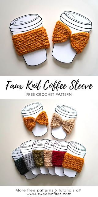 Crochet Patterns For Sweaters, Craft Fair Ideas To Sell, Crochet Cozies, Fall Crochet Projects, Crochet Cup Coaster, Cup Cozy Crochet Pattern, Crochet Craft Fair, Crocheted Clothes, Coffee Cozies