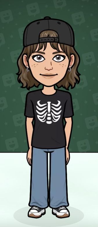 Grunge Snapchat Outfits, Tomboy Bitmoji Outfits Snapchat, Fairy Grunge Bitmoji Outfits, Bitmojis Aesthetic, Baggy Bitmoji Outfits, Emo Snapchat Bitmoji, Gothic Bitmoji Outfits, Skater Girl Bitmoji Outfits, Goth Bitmoji Outfits