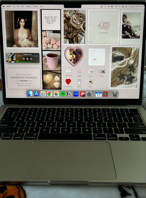 Macbook Manifestation, Apple Layout, Macbook Homescreen, Laptop Layout, Mine Aesthetic, Inspo Wallpaper, Macbook Aesthetic, Aesthetic Macbook, Apple Laptop Macbook