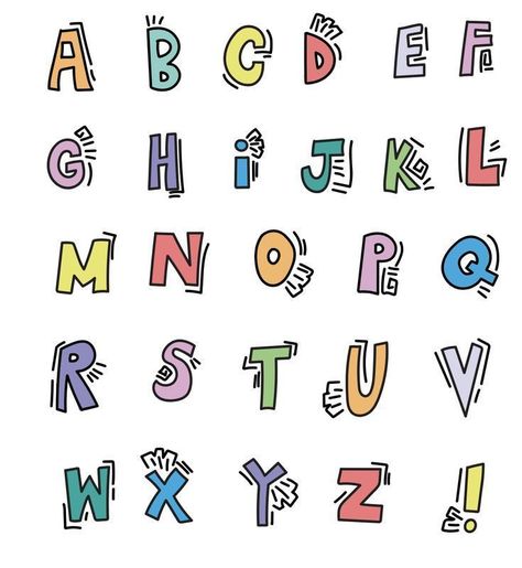 Ways to Stay Creative in the New Normal Fun Fonts To Draw Alphabet, Fun Fonts To Draw, Cool Fonts Alphabet, Cute Fonts Alphabet, Cute Lettering, Letras Cool, Lettering Fonts Design, Numbers Tattoo, Fun Lettering