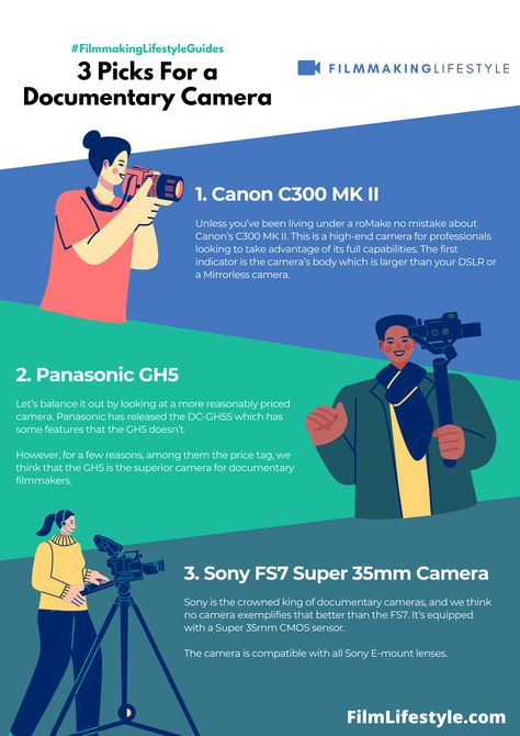 If you're planning to shoot a documentary, you're probably interested in finding the best documentary camera. Here's our guide. How To Make A Documentary, Short Documentary Ideas, Documentary Filmmaking Aesthetic, How To Make A Documentary Film, Filmmaking Ideas, Documentary Interview Cinematography, Cinematic Documentary Interviews, Documentary Now, Documentary Filmmaking