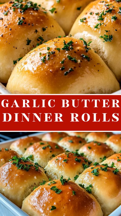 Easy Dinner Recipes Your Family will Love: Garlic Butter Dinner Rolls Wood Ranch Rolls Recipe, Garlic Knot Dinner Rolls, Herb Dinner Rolls Easy Recipes, 1-hour Soft And Buttery Dinner Rolls, Garlic Rolls From Store Bought, Garlic Dinner Rolls Recipe, Buttery Yeast Rolls, Garlic Herb Dinner Rolls, Super Soft Dinner Rolls