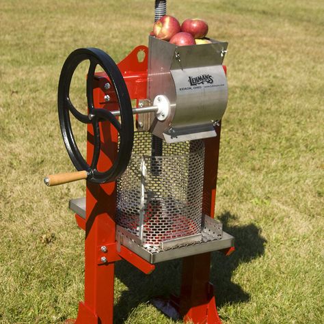 Fruit Presses Apple Cider Press, Gadgets To Buy, Homemade Cider, Apple Press, Grinder Stand, Cider Press, Freezing Apples, Fruit Press, Wine Press