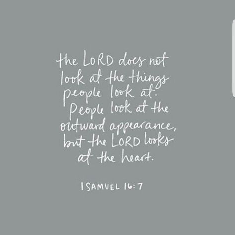 The Lord Is My Provider, Samuel 16:7, The Lord Provides, 1samuel 16:7, Bible Verse For Insecurity, 1 Samuel, 1 Samuel 16:7, 1 Samuel 16, Christian Love Quotes