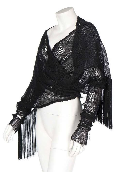 Diy Vetement, Shawl Wrap, Goth Outfits, John Galliano, Character Outfits, Cool Clothes, Goth Fashion, Dream Clothes, Clothes Ideas