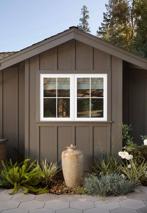 Ladera Remodel - Transitional - Exterior - San Francisco - by Libby Raab Architecture | Houzz Transitional House Exterior, Patio Edging, Siding Styles, Transitional Exterior, Exterior House Remodel, Cedar Pergola, Vertical Siding, Bluestone Patio, Dragons Breath