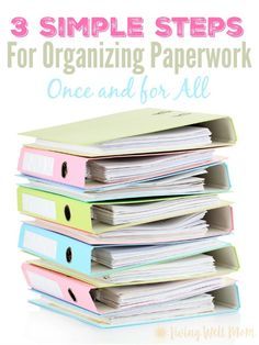 Check out these smart solutions to keep your paperwork organized once and for all! Whether you prefer digital organization or tangible, keep your papers decluttered the easy way. Organizing Paper Clutter, Organization Paperwork, Paper Decluttering, Organize Paperwork, Paper Organizing, Paperwork Organization, Paper Clutter Organization, Organizing Closet, Organizing Paperwork