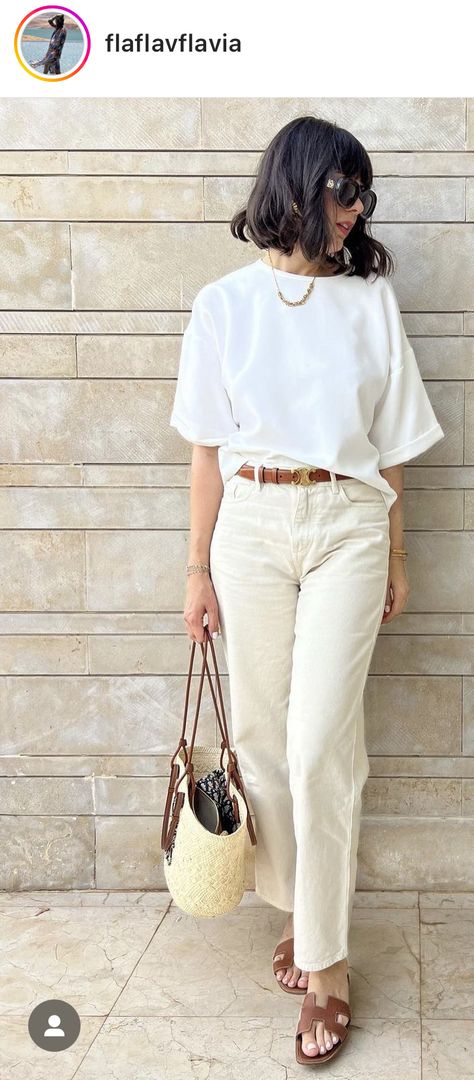 Ivory Jeans Outfit Summer, Ivory Jeans Outfit, Cream Jeans Outfit, Beige Midi Skirt, Ecru Jeans, Ivory Jeans, Cream Jeans, Midi Skirt Outfit, Jeans Outfit Summer