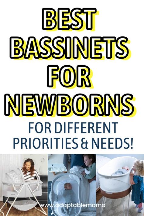 💤👶  Check out our top picks for the best bassinets for newborns - a baby registry must-have for any new parent. #BestBassinets #NewbornSleeping #BabyGearGuides #BabyRegistryMustHave Best Bassinets For Newborns, Must Haves For Newborn, Best Bassinet, New Born Must Haves, Portable Bassinet, Co Sleeping, Baby Registry Must Haves, Baby Bassinet, Good Parenting