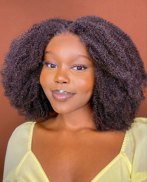 Matric Dance Hairstyles, 4b Afro, Natural Hair Headbands, Stretched Hair, Easy Natural Hairstyles, Crochet Hairstyles, Sew In Hairstyles, Natural Hair Wigs, Big Curly Hair