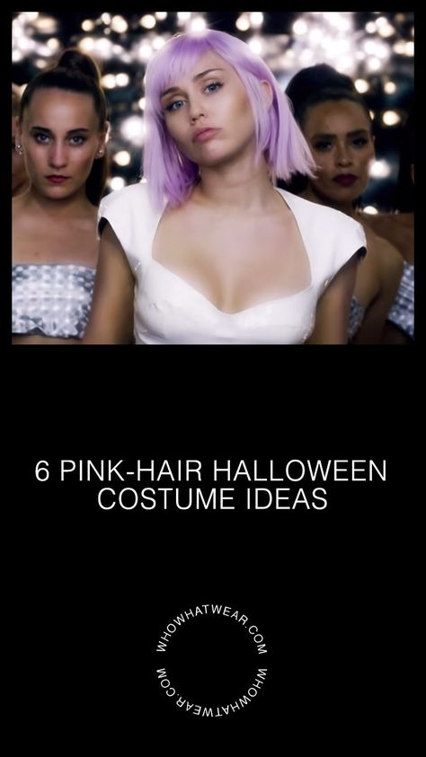 The best Halloween costume ideas with pink hair Purple Wig Halloween Costumes, Costume Ideas With Pink Hair, Halloween Costume Ideas With Pink Hair, Wig Halloween Costumes Women, Halloween Costumes With Wigs Women, Costumes With Wigs Halloween, Costume Ideas Pink Hair, Halloween Pink Hair Costume, Halloween Costume With Pink Hair