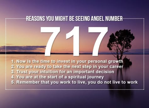 Reasons you might be seeing the Angel Number 717 Angel Number 7, Seeing Repeating Numbers, Spiritual Awakening Signs, Angel Card, Angel Signs, Inspire Quotes, Numerology Numbers, Angel Number Meanings, Angel Guidance