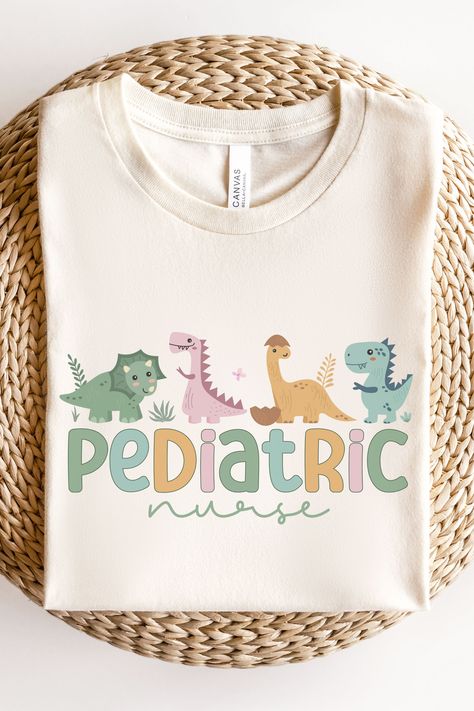 Neonatal Nurse Practitioner, Peds Nurse, Nurse Party, Kids Wear Boys, Picu Nurse, Dinosaur Tee, Neonatal Nurse, Nurse Tshirt, Neonatal Intensive Care Unit