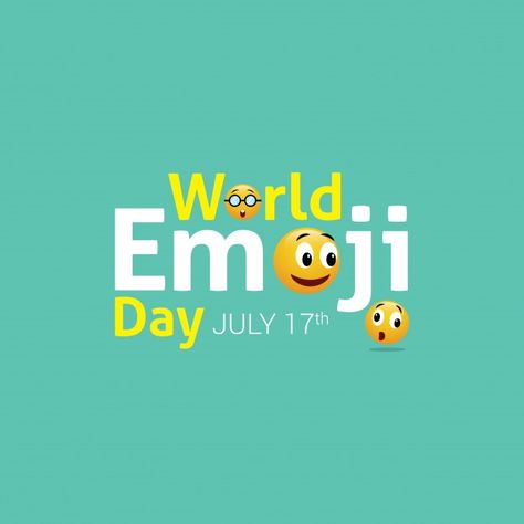 Emoji Day Poster, Emoji Day, Dental Images, World Emoji, World Emoji Day, Dental Aesthetics, Dental Surgeon, Dental Emergency, Family Dentist