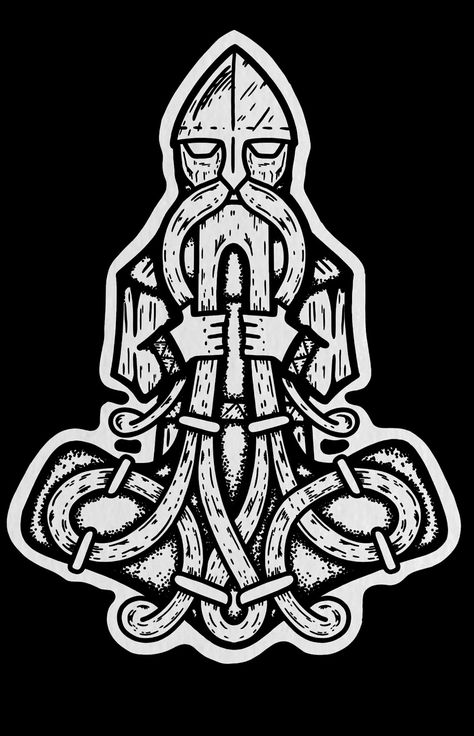 Loki Tattoo Norse Mythology, Northern Tattoo, Alpha Symbol, Loki Tattoo, Nordic Artwork, Nordic Gods, Ale Horn, Slavic Tattoo, Norse Mythology Tattoo