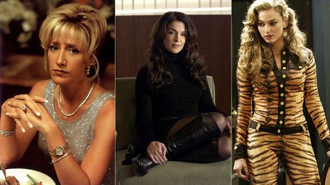 Sopranos Costume Women, The Sopranos Women, Sopranos Outfits Women, Adriana La Cerva Outfits, Sopranos Women, Carmela Soprano Outfits, Sopranos Carmela, Sopranos Party, Adriana La Cerva