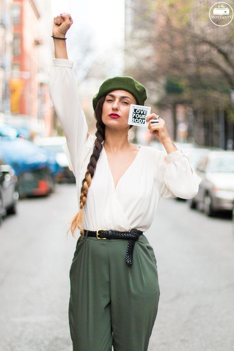 Green Beret Outfit, Beret With Braids, Beret Outfits, Xenia Onatopp, Hair Beret, Green Outfits For Women, Beret Outfit, Red Beret, Green Outfits