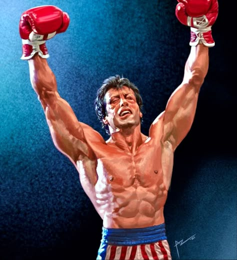 Rocky Balboa Aesthetic, Rocky Balboa Poster, Rocky Series, Rocky Film, Rocky Ii, Legendary Pictures, Rocky Balboa, Sylvester Stallone, Mike Tyson