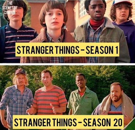 Stranger Things Vibes, Netflix Tv Series, Still Waiting For You, Goof Troop, Funny Dark, Duffer Brothers, Stranger Things Memes, Stranger Danger, My Fav Movies