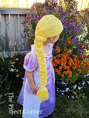 DIY crochet wig