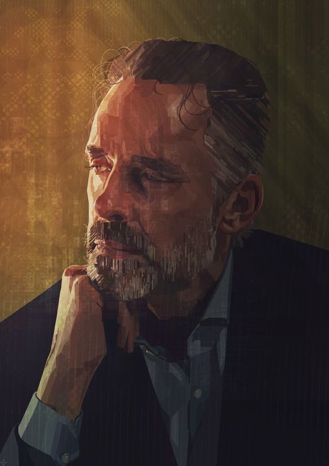 ArtStation - Jordan B Peterson, Daniel Simmonds Jordan Peterson Portrait, Jordan Peterson Art, Jordan Peterson Wallpaper, Jordon Peterson, Art Pictures Ideas, Mistborn Series, Jordan B Peterson, Positive Quotes Wallpaper, Jordan B