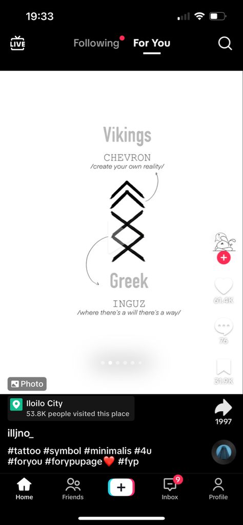 Create Your Own Reality Symbol, Create Your Own Reality Tattoo, Greek Tattoo, Create Your Own Reality, Greek Tattoos, Symbolic Tattoos, Tattoo Fonts, Create Yourself, Create Your