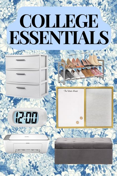 College Essentials List Of College Dorm Essentials, College Dorm Checklist For Guys, College Dorm Shopping List, Belmont University Dorm, Ultimate College Packing List Dorm Room, College Essentials