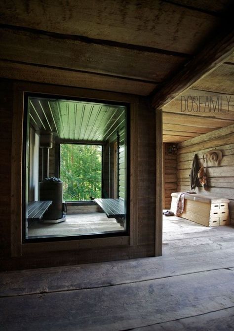 39 most beautiful saunas in the world (photos) | Saunatimes Sauna Room Design, Rec Room Remodel, Building A Sauna, Sauna Kits, Home Spa Room, Sauna Diy, Sauna House, Sauna Steam Room, Indoor Sauna