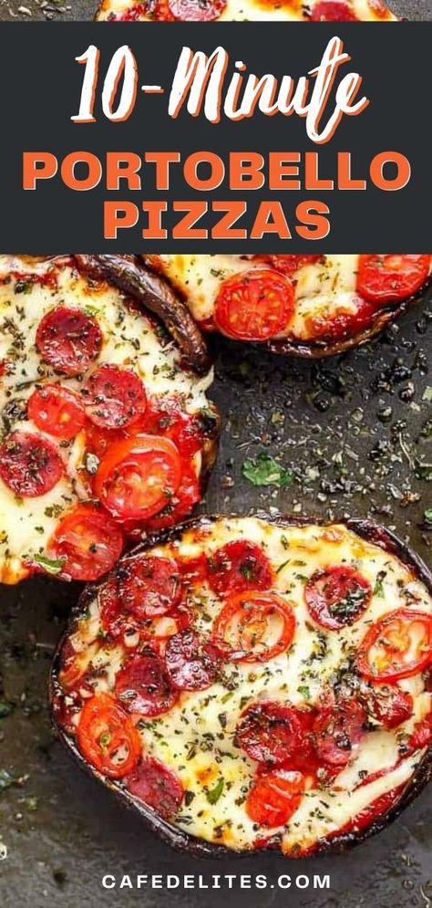 Portobello Mushroom Egg Recipes, Pizza Mushroom Caps Portobello, Mushroom Cap Pizza Portobello, Portobello Mushroom Pizza Recipes, Italian Portabella Mushroom Recipes, Portables Mushroom Pizza, Keto Portabella Mushroom Pizza, Pizza Portabella Mushrooms, Portobello Pizza Caps