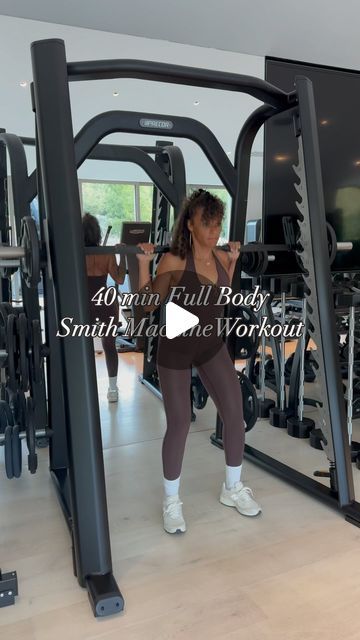 Melissa Alcantara on Instagram: "The smith machine is one of my favorite machines to use at the gym, you could do an entire workout and not have to go anywhere else!  40 min Smith Machine Circuit   Do each move back to back no rest, then take a 2 min rest after all moves are done.  Do this circuit 4 times around. Save and share with your frands! Enjoy!  #fitness #funfitness #igfit #wod #sundayfunday #sundayworkout #inspire #exercise #homeworkout" Smith Machine Exercises, Smith Machine Workout Women, Weight Machine Workouts For Women, Gym Machine Workouts, Full Body Smith Machine Workout, Work Out Machine, Smith Machine Full Body Workout, Melissa Alcantara, Smith Machine Workout Glutes