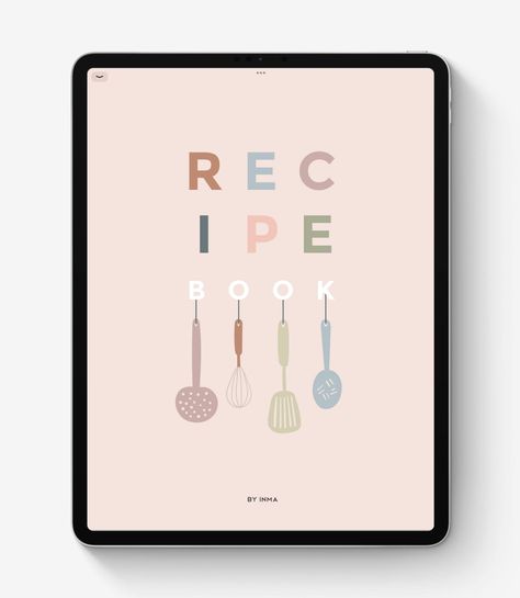 Digital recipe journal for Spanish recipes, Monday #Homemade_Planner #Digital_Recipe_Book #Grocery_List_Template #Diy_Planner_Notebook Digital Recipe Book Template Free, Homemade Planner, Grocery List Template, Digital Recipe Book, Recipe App, Diy Planner Notebook, Recipe Book Templates, Small Planner, Bullet Journal Ideas Templates