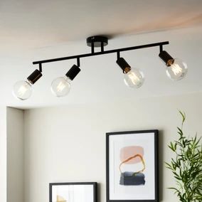 Small Kitchen Lighting Ideas, Kitchen Light Fittings, Conservatory Lighting, Small Kitchen Lighting, Kitchen Spotlights, Bar Ceilings, Lounge Lighting, House Extension Design, Contemporary Bar